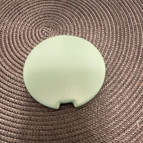 Tea Forte Green Leaf Design Coffee Mug with lid - Picture 6 of 7